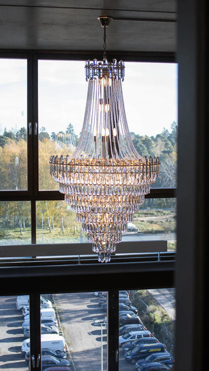 Farto Multi-tiered Crystal Chandelier