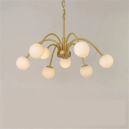 Alabaster Radial Chandelier - jchandelier