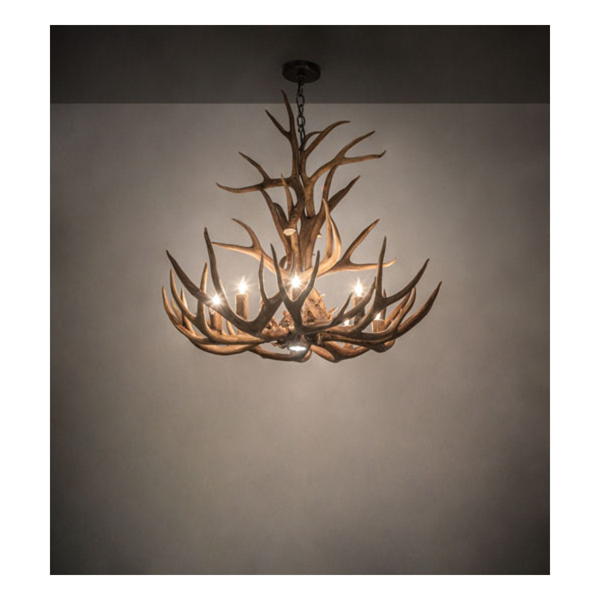 Antlers 9 - Light LED Chandelier