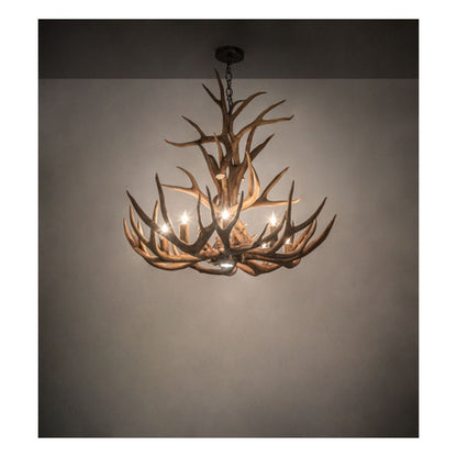 Antlers 9 - Light LED Chandelier