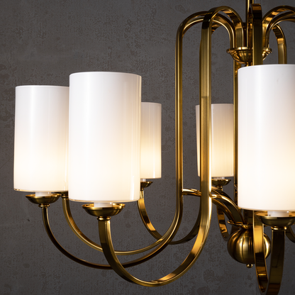 Vintage Brass Chandelier