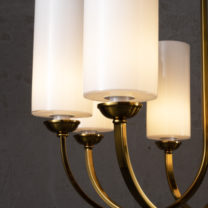 Vintage Brass Chandelier