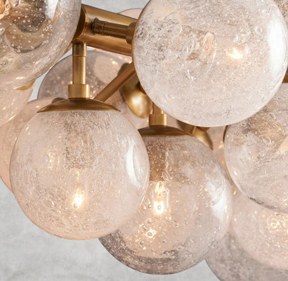 Mandoza Linear Glass Chandelier