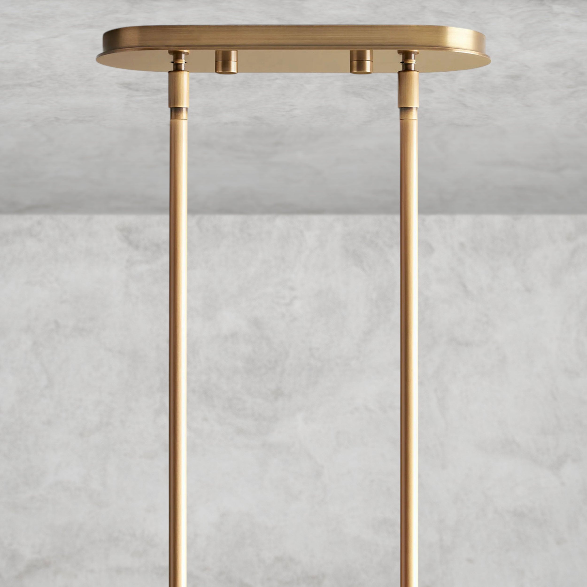 Mandoza Linear Glass Chandelier