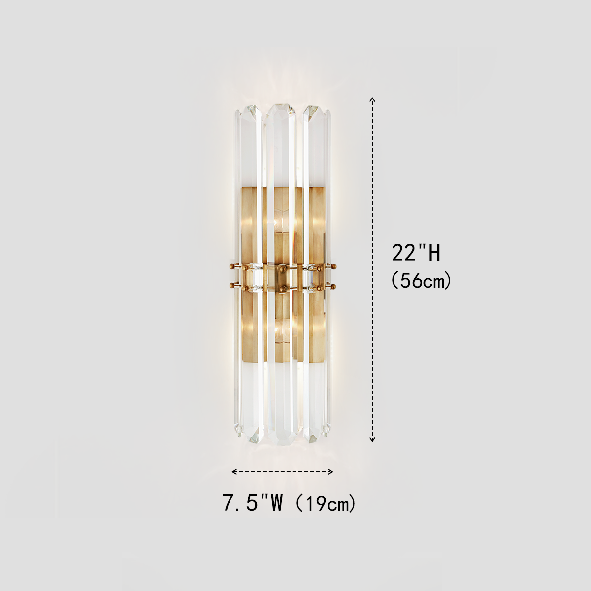 Alabaster Adrian Tall Sconce