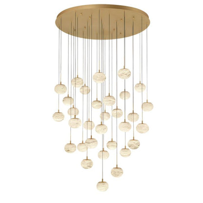 Alabaster Codri Round LED Chandelier