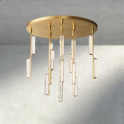 Audubon Crystal Round Chandelier 24", 40", 56"