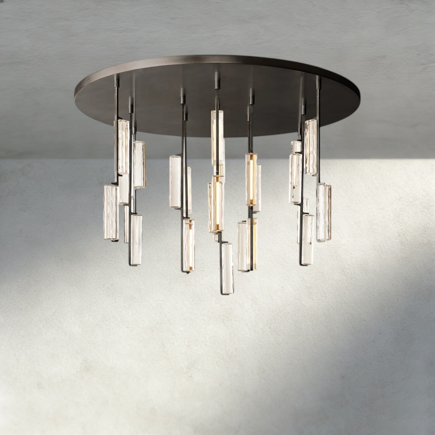 Audubon Crystal Round Chandelier 24", 40", 56"