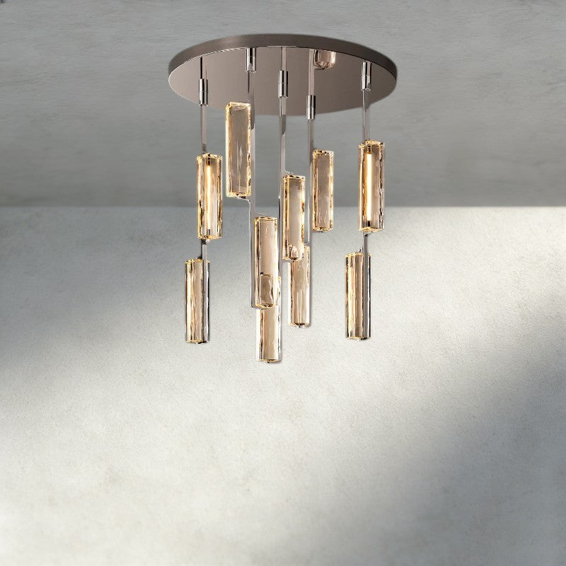Audubon Crystal Round Chandelier 24", 40", 56"