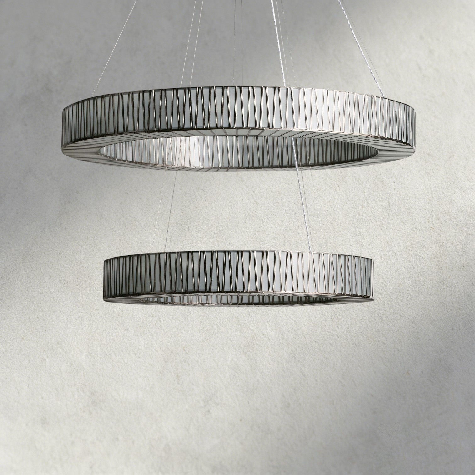 Jeunet 2-Tier Round Chandelier