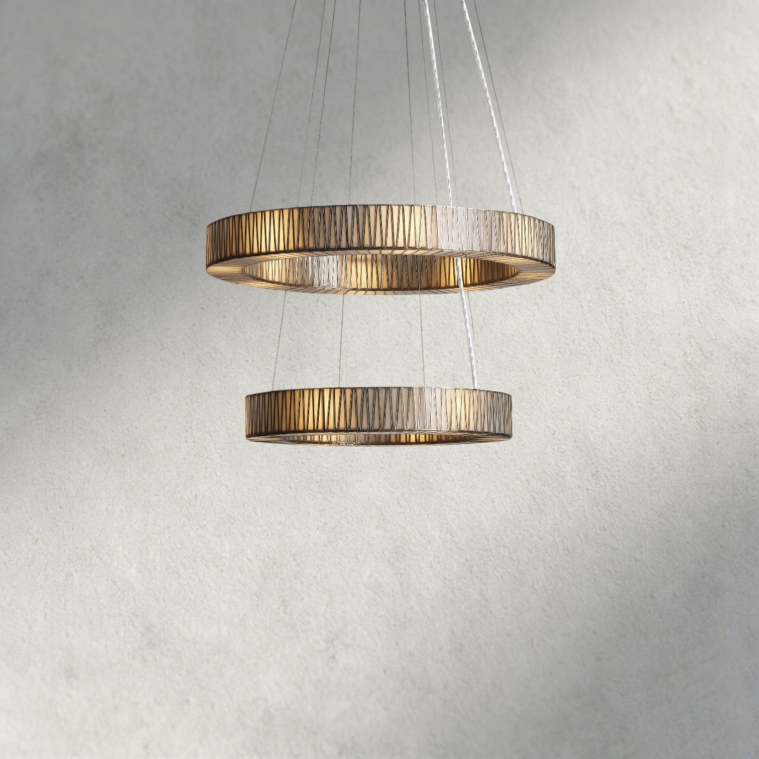 Jeunet 2-Tier Round Chandelier