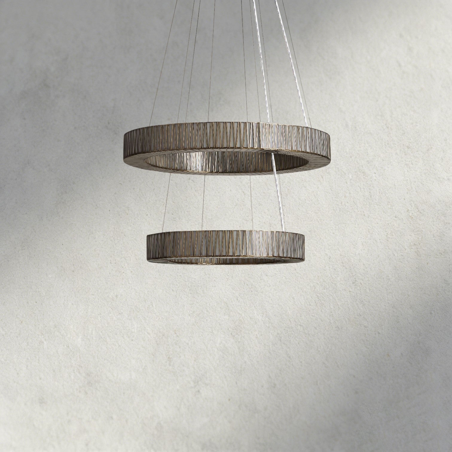 Jeunet 2-Tier Round Chandelier