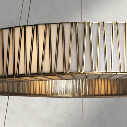 Jeunet 2-Tier Round Chandelier