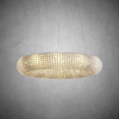 Samter Ring Clear Crystal Chandelier 31", 40", 60"