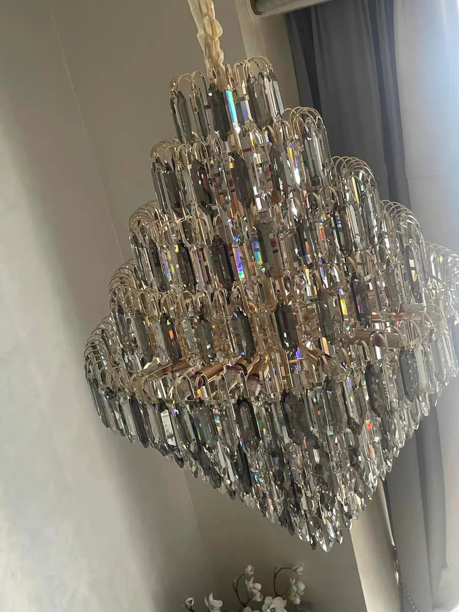 Rastine Crystal Round Chandelier
