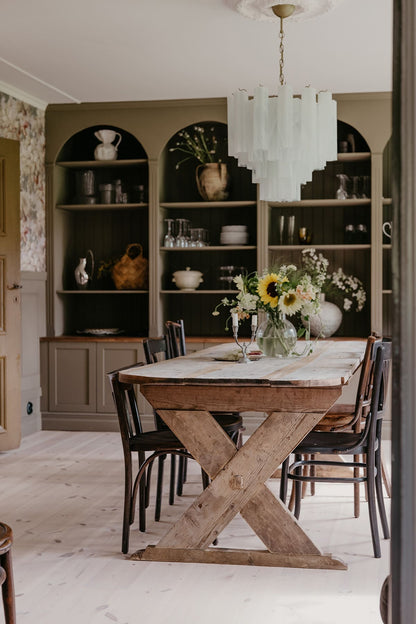 Murano Chandelier – 36 tubes – Alabaster white