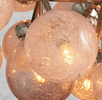 Mandoza Linear Glass Chandelier