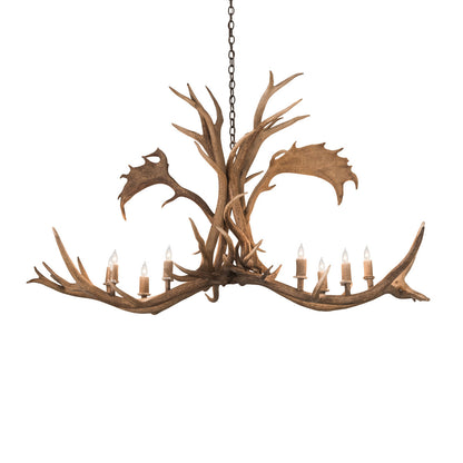 Rustic Lodge 8 - Light Chandelier 64"W