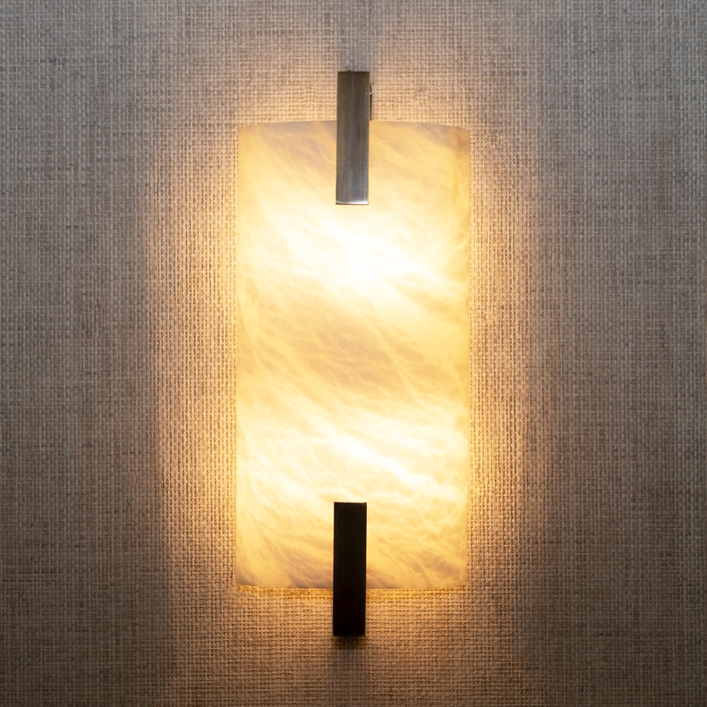 Garrett Alabaster Selene Wall Sconce