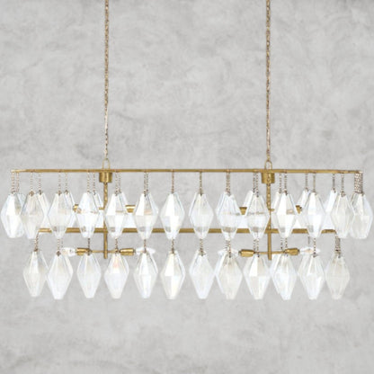 Adeline 8-Light Glass Chandelier