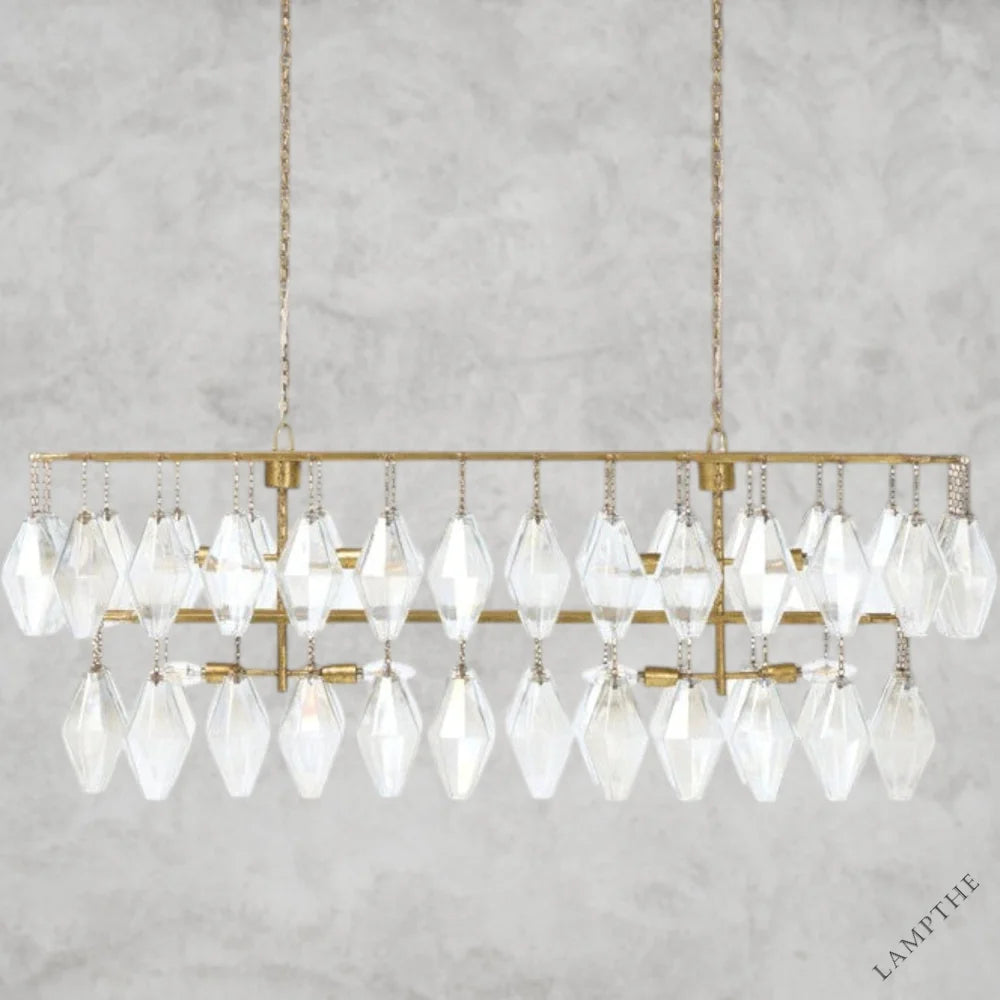 Adeline 8-Light Glass Chandelier