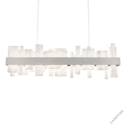 Alabaster LED Linear Chandelier - jchandelier
