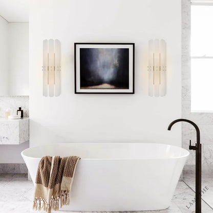 Alabaster Adrian Tall Sconce