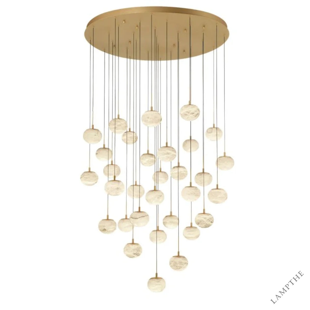 Alabaster Codri Round LED Chandelier