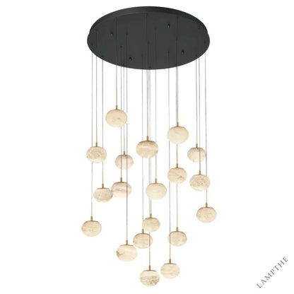Alabaster Codri Round LED Chandelier