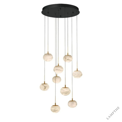 Alabaster Codri Round LED Chandelier