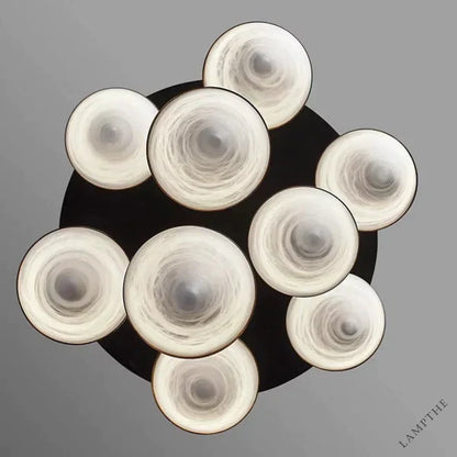 Alabaster Cone Pendant Light