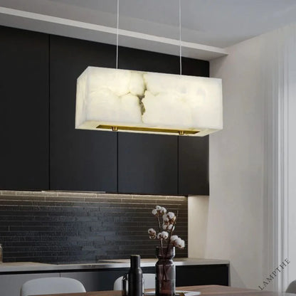 Alabaster Dining Room Chandelier