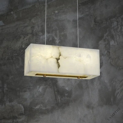 Alabaster Dining Room Chandelier