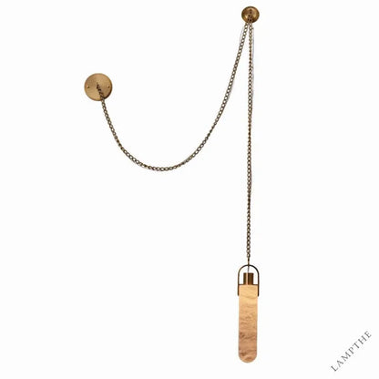 Alabaster Flint 1 Light Pendant Light