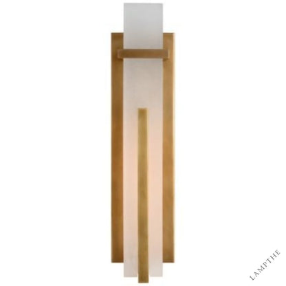 Alabaster Ian Kfowler Malik Large Sconce