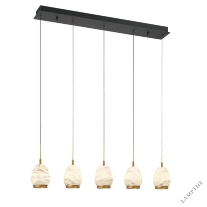 Alabaster Linear LED Chandelier