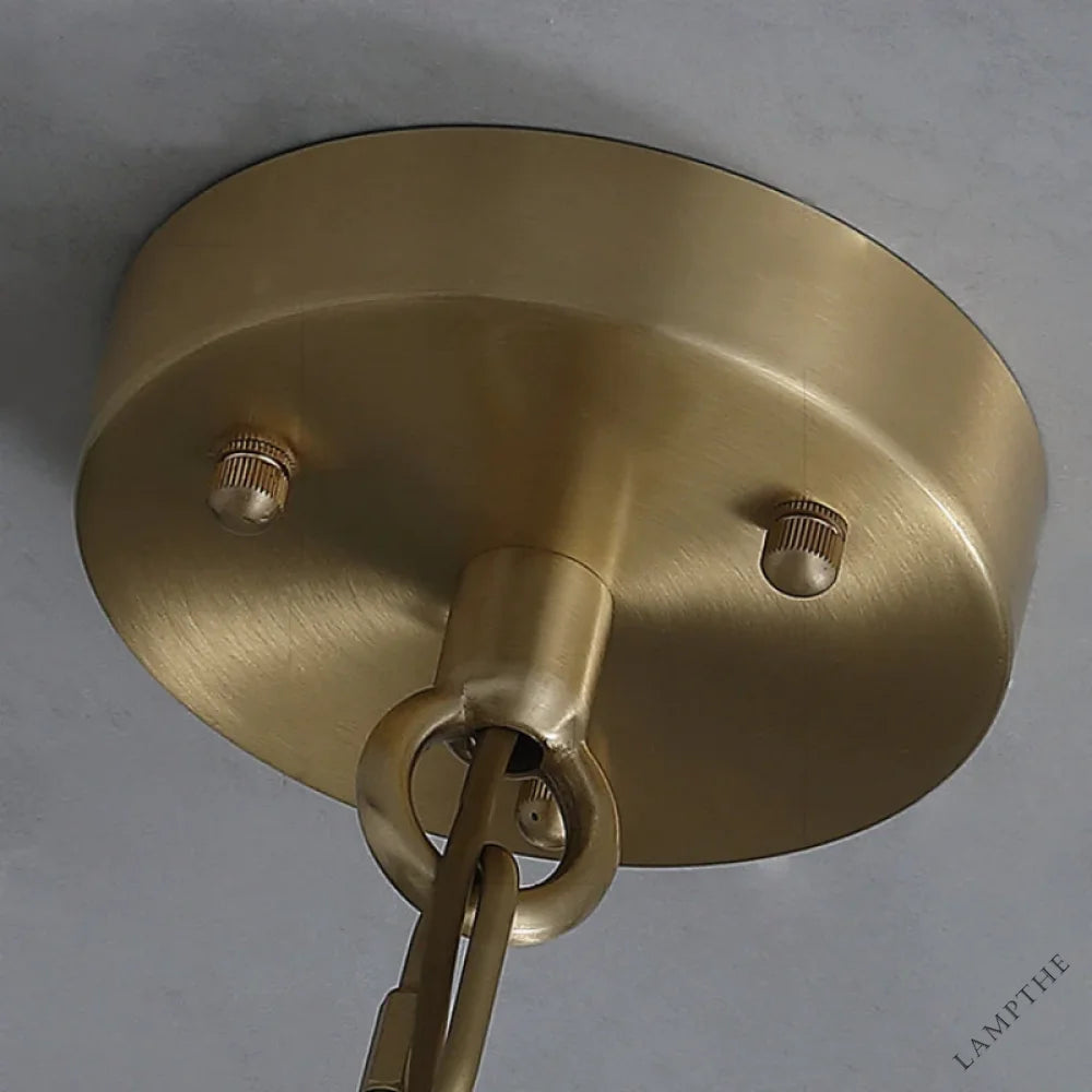 Alabaster Modern Multi-Layer Round Chandelier 31"