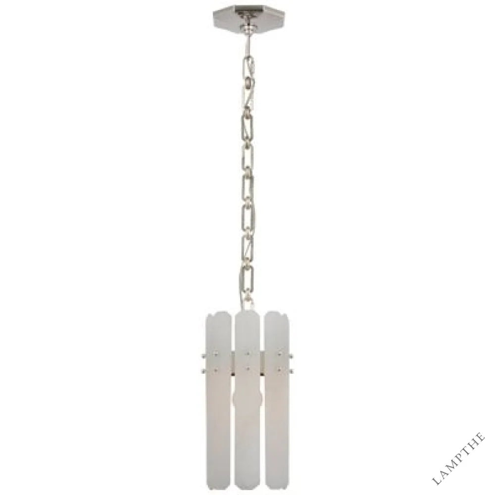 Alabaster Shield Small Pendant Light