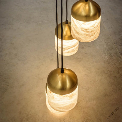 Alabaster Staircases Pendant Light