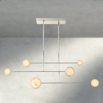 54" / Nickle Alexander Linear Chandelier