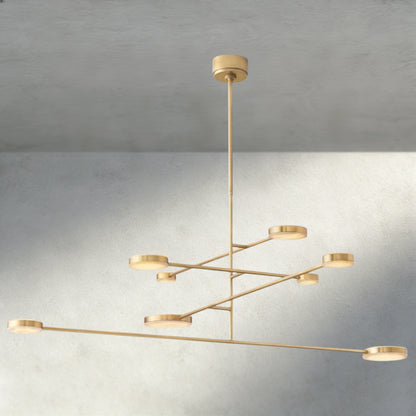 60" / Brass Alexander Mobile Chandelier 36", 46", 60", 72"