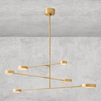 46" / Brass Alexander Mobile Chandelier 36", 46", 60", 72"