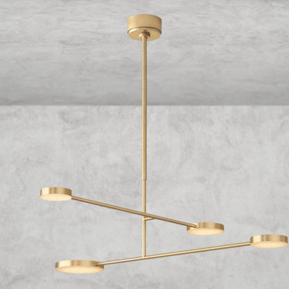 36" / Brass Alexander Mobile Chandelier 36", 46", 60", 72"