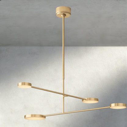 36" / Brass Alexander Mobile Chandelier 36", 46", 60", 72"