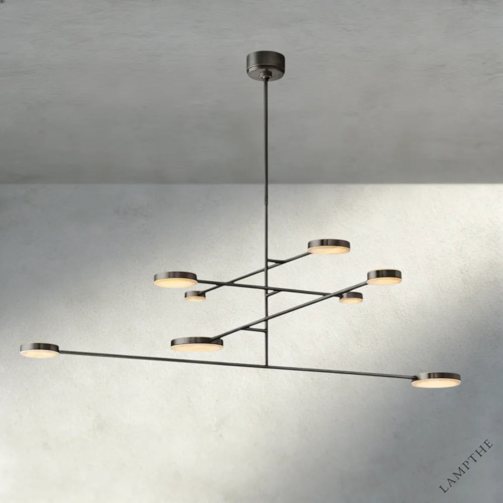 60" / Bronze Alexander Mobile Chandelier 36", 46", 60", 72"