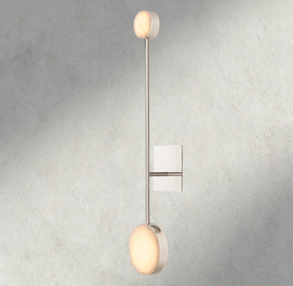 28" / Nickle Alexander Sconce 18", 28"