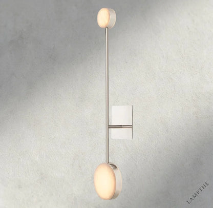28" / Nickle Alexander Sconce 18", 28"