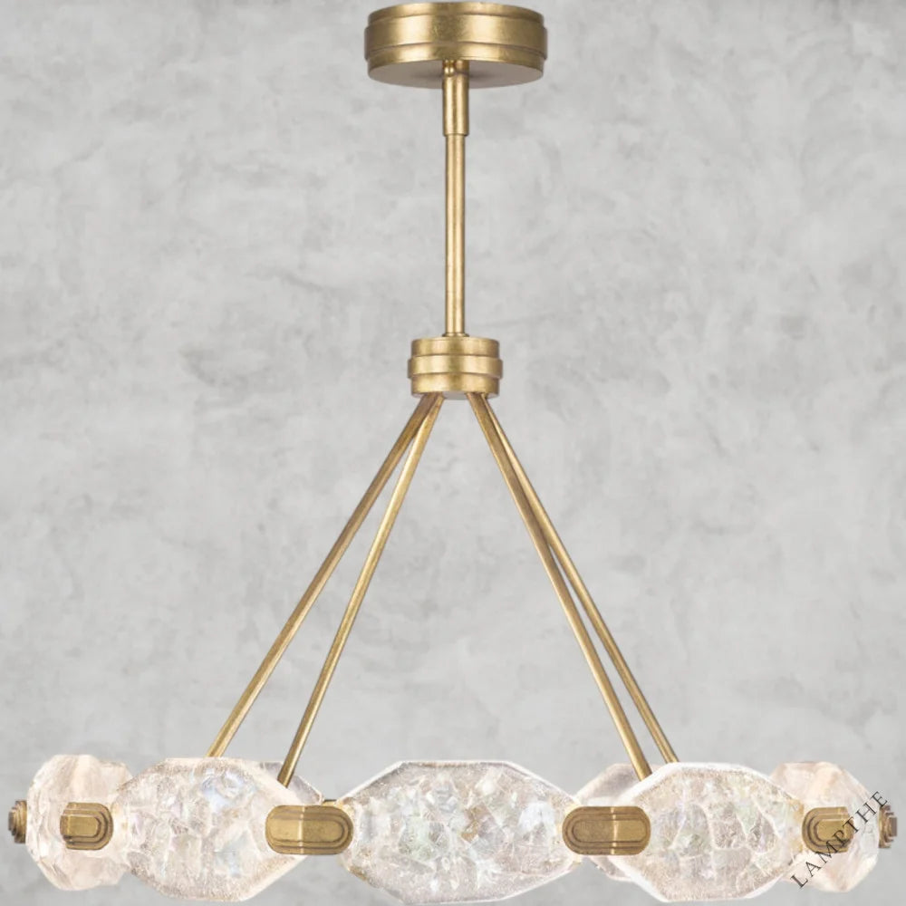 Brass Allison Paladino 20-Light Chandelier