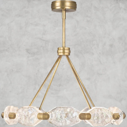 Brass Allison Paladino 20-Light Chandelier
