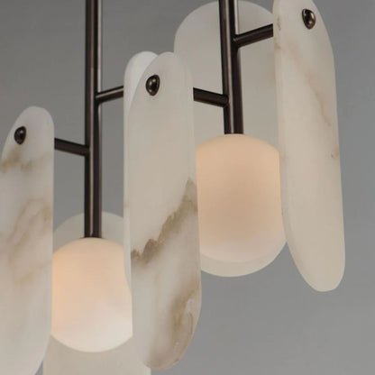 Alabaster Studio M Megalith 5-Light Pendant - jchandelier